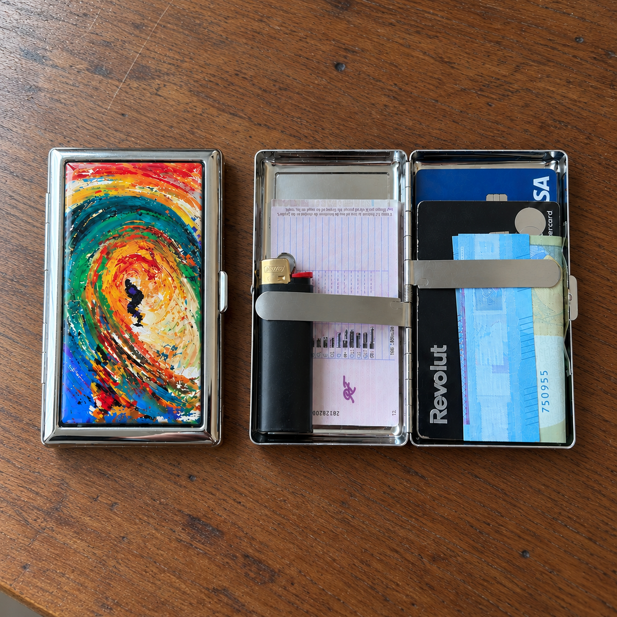 Porte-cartes Chroma Wave